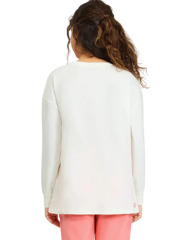 Skechers G Graphic Tee Long Sleeve Beyaz Çocuk Tshirt - 3