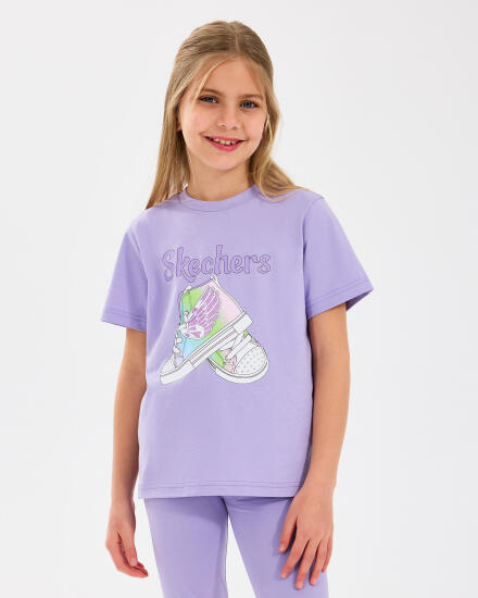 Skechers G Graphıc Tee T-Shirt Çocuk Tshirt - 2