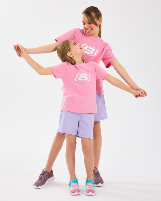 Skechers G Graphıc Tee T-Shirt Çocuk Tshirt - 1