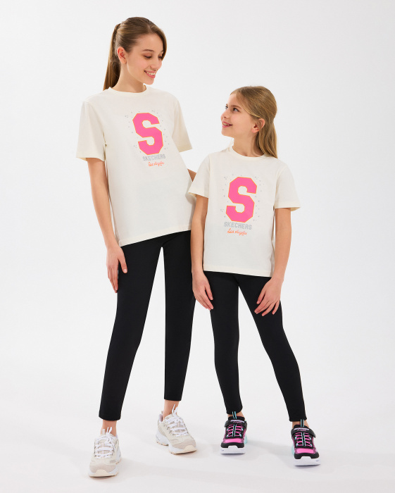 Skechers G Graphıc Tee T-Shirt Çocuk Tshirt - 1