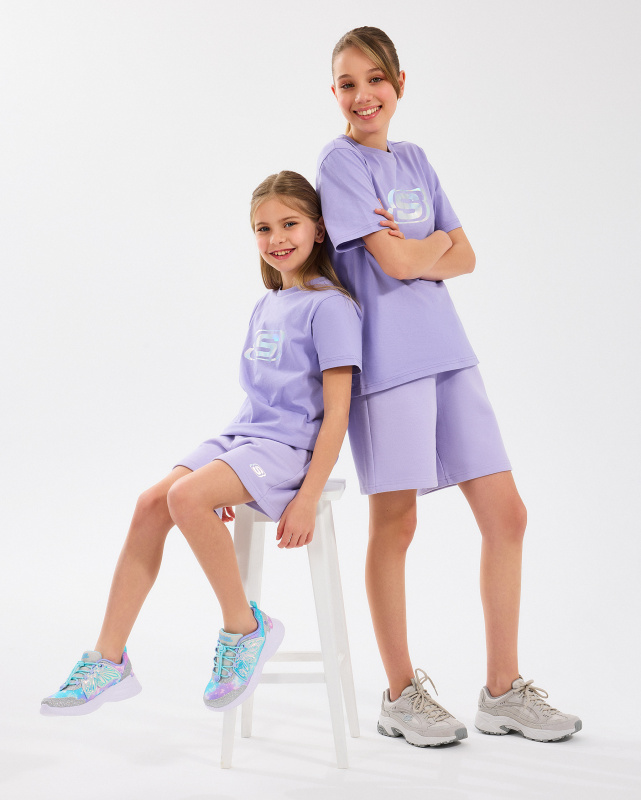 Skechers G Lw Fleece Short Çocuk Şort - 4