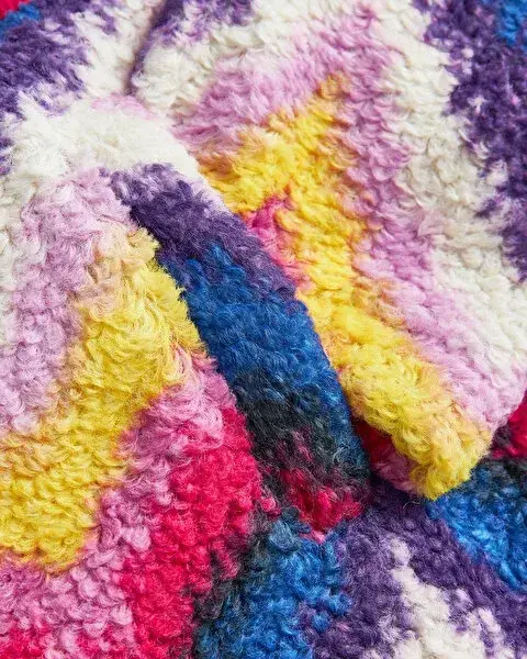 Skechers Outdoor Fleece Full Zip Sherpa Pembe Çocuk Sweatshirt - 6