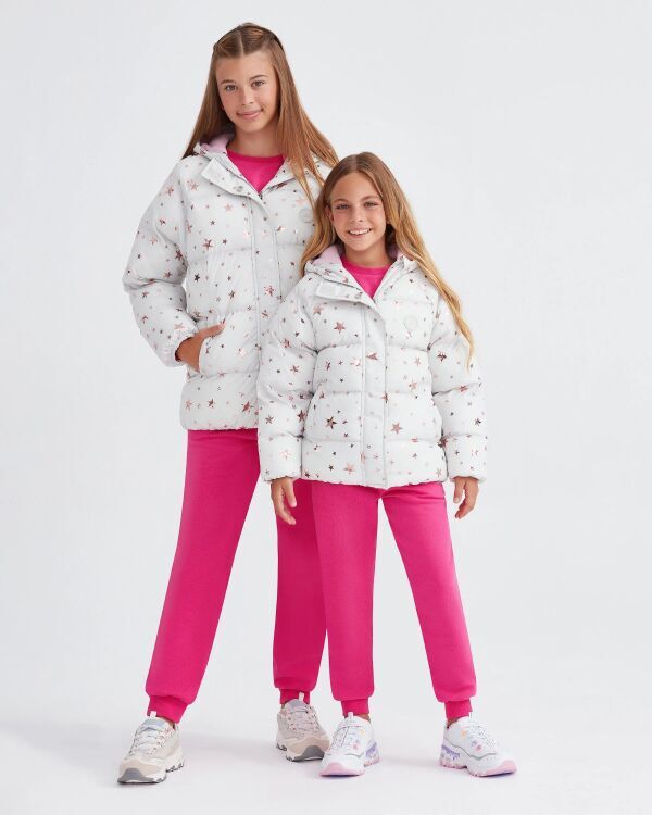 Skechers Outerwear Padded Gri Çocuk Mont - 1