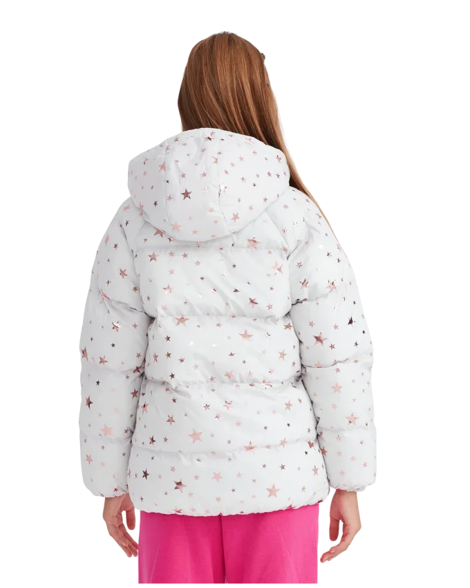 Skechers Outerwear Padded Gri Çocuk Mont - 3