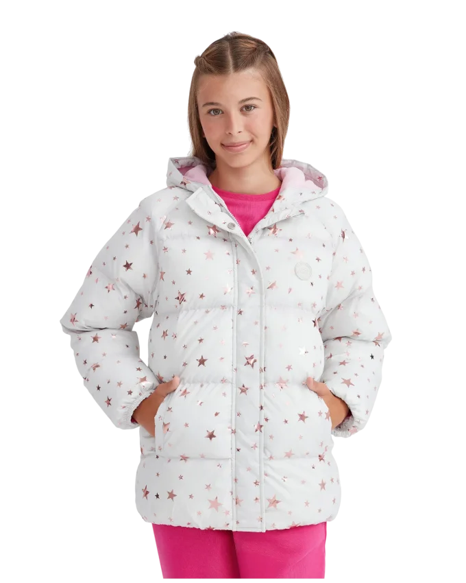 Skechers Outerwear Padded Gri Çocuk Mont - 4