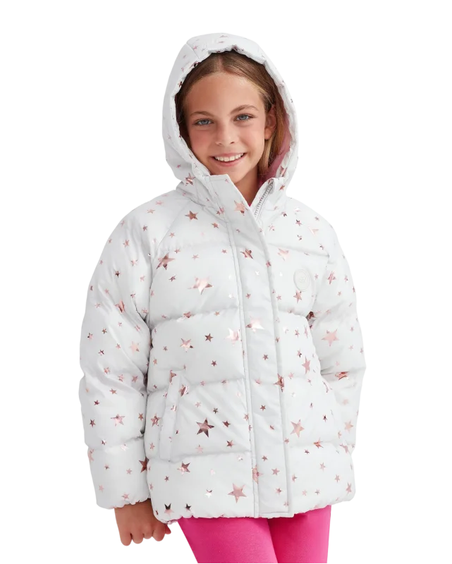 Skechers Outerwear Padded Gri Çocuk Mont 