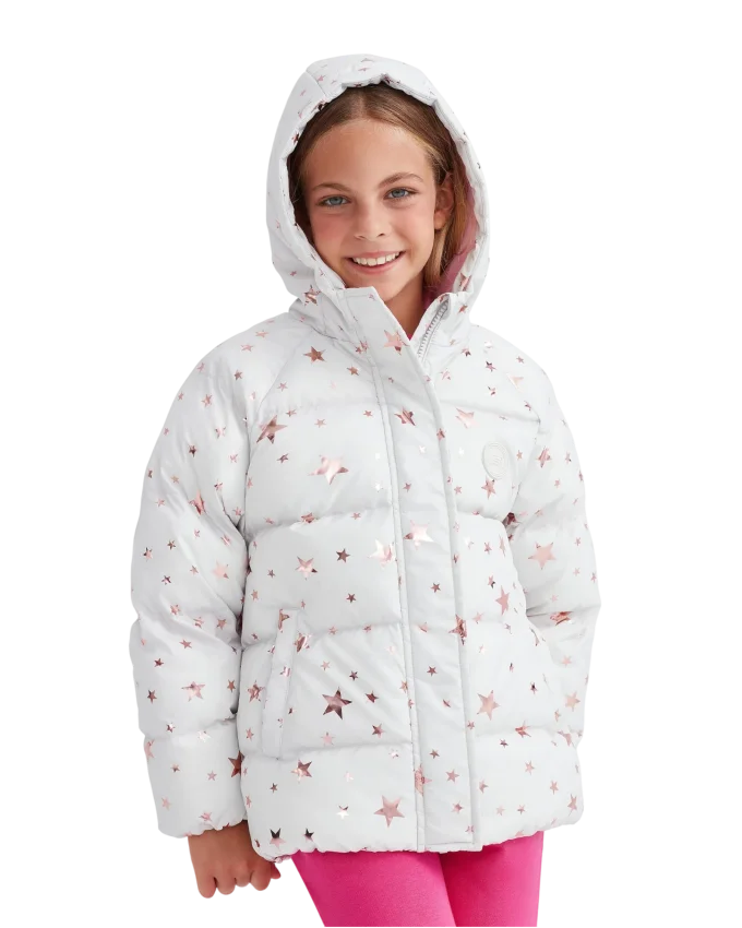 Skechers Outerwear Padded Gri Çocuk Mont - 1