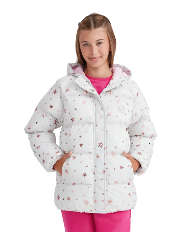 Skechers Outerwear Padded Gri Çocuk Mont - 4