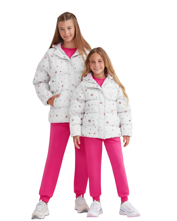 Skechers Outerwear Padded Gri Çocuk Mont - 5