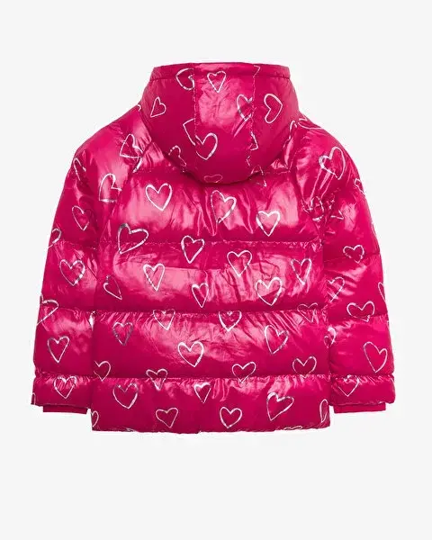 Skechers G Outerwear Padded Jacket Pembe Çocuk Mont - 2