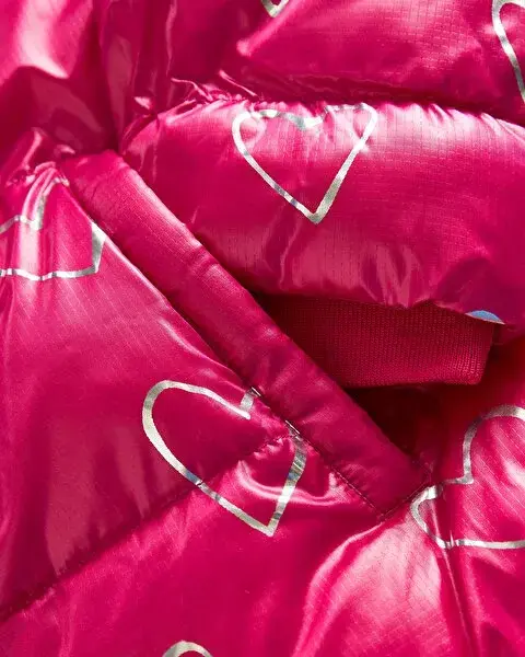 Skechers G Outerwear Padded Jacket Pembe Çocuk Mont - 5