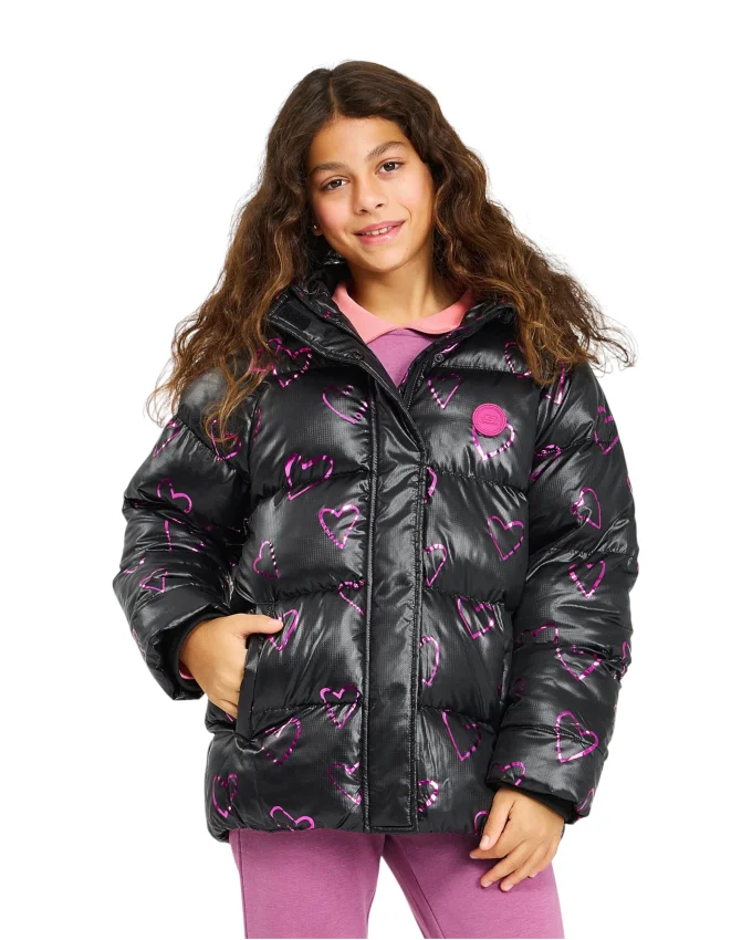 Skechers Outerwear Padded Siyah Çocuk Mont - 2