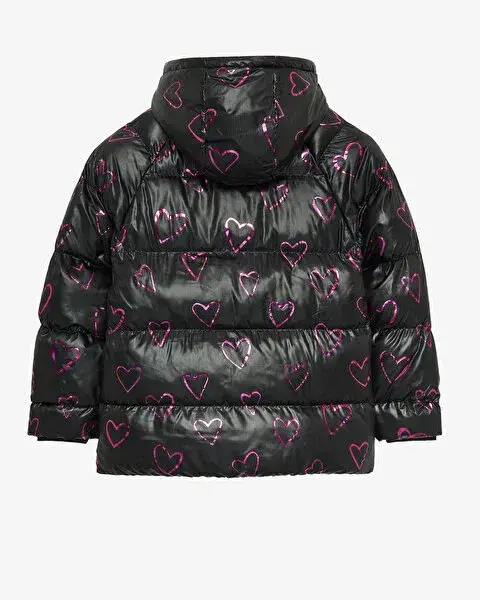Skechers G Outerwear Padded Jacket SİYAH Çocuk Mont - 2