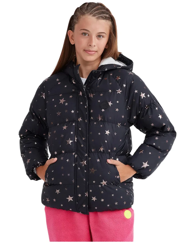 Skechers Outerwear Padded Siyah Çocuk Mont - 1