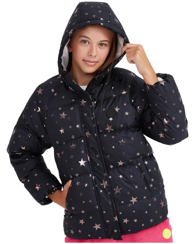 Skechers Outerwear Padded Siyah Çocuk Mont - 2