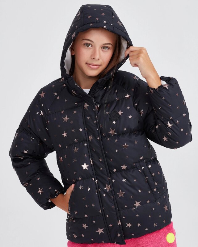 Skechers Outerwear Padded Siyah Çocuk Mont - Skechers (1)