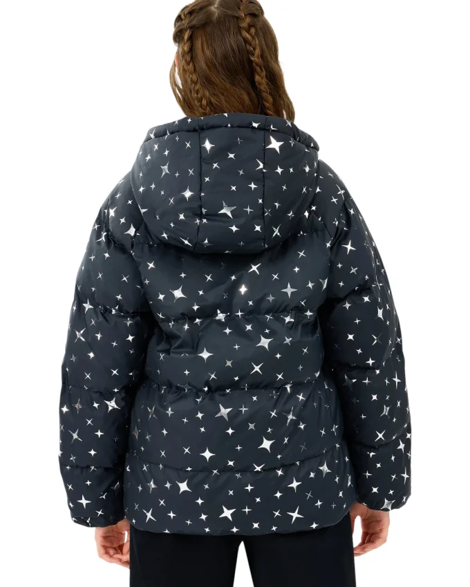 Skechers G Puffer Jacket Siyah Çocuk Mont - 3