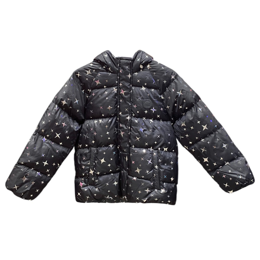 Skechers G Puffer Jacket Siyah Çocuk Mont - 1