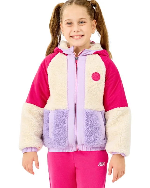 Skechers G Sherpa Pembe Çocuk Mont - 1