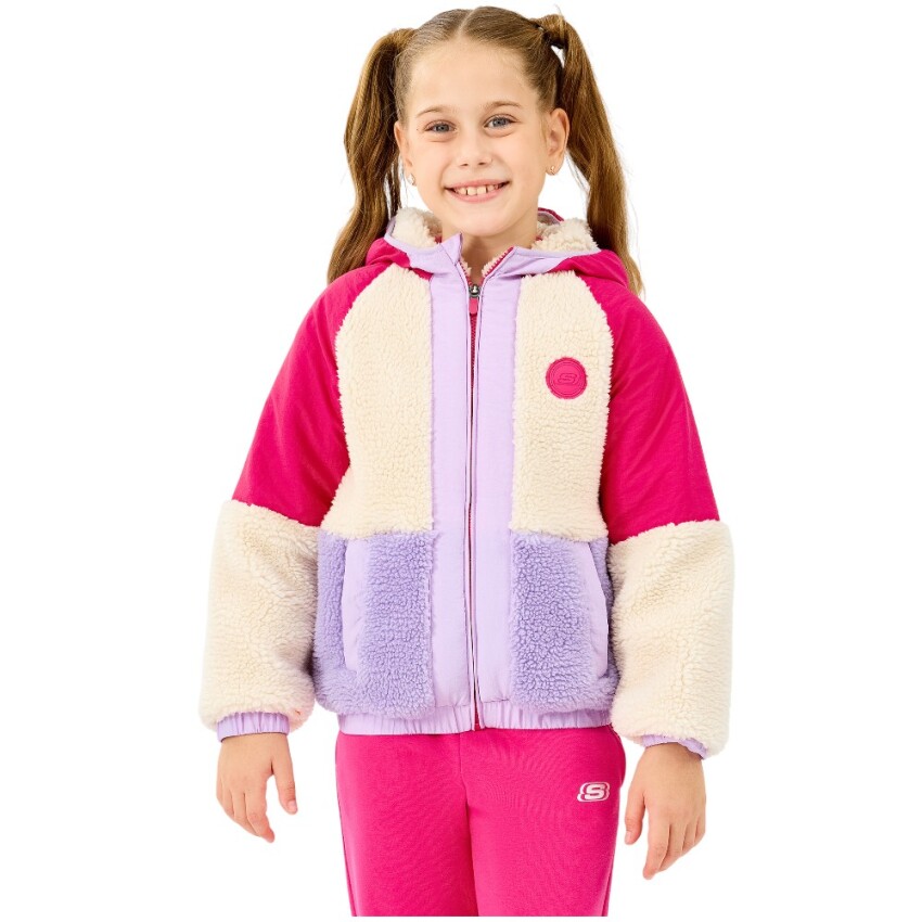 Skechers G Sherpa Pembe Çocuk Mont - 1