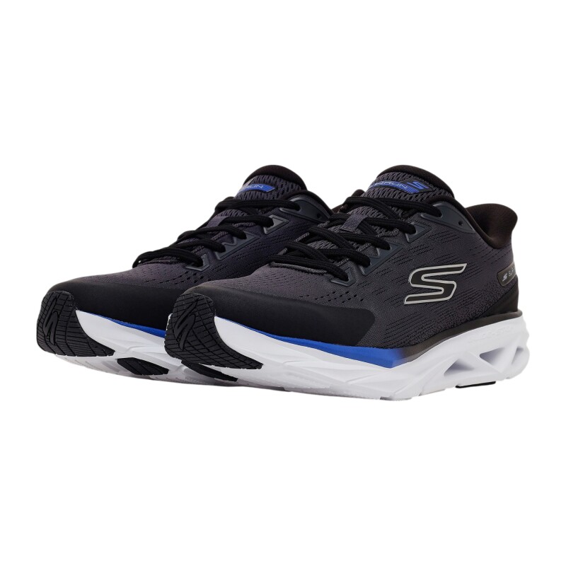 Skechers Glide-Step Vortex Siyah Erkek Günlük Ayakkabı - 3