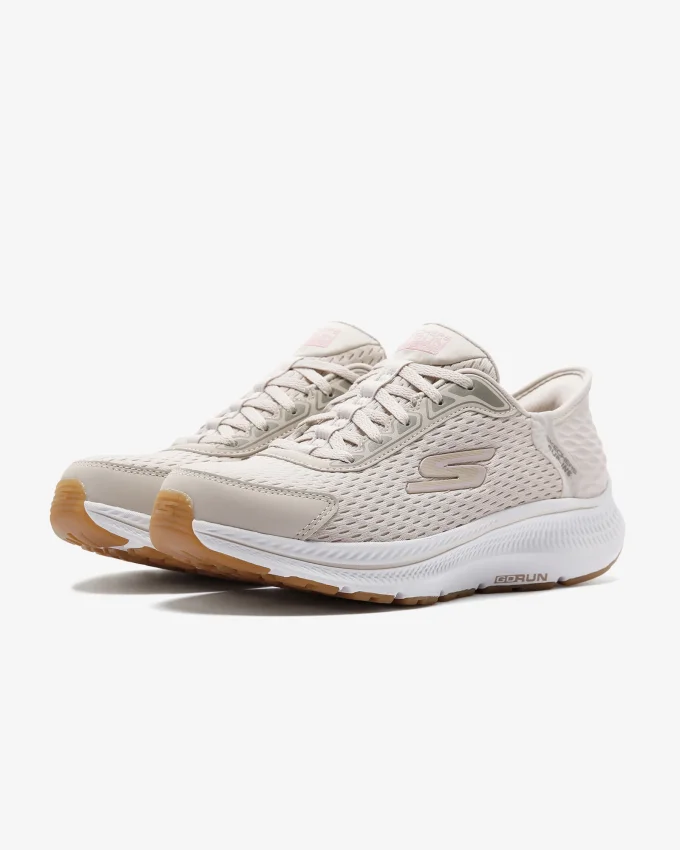 Skechers Go Run Consistent 2.0 - Advantage Bej Kadın Koşu Ayakkabısı - 6