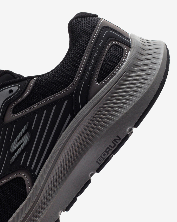 Skechers GO RUN CONSİSTENT 2.0 - ADVANTAGE SİYAH Erkek Koşu Ayakkabısı - 9