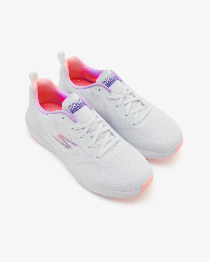 Skechers GO RUN ELEVATE - DOUBLE TİME BEYAZ Kadın Koşu Ayakkabısı - 5