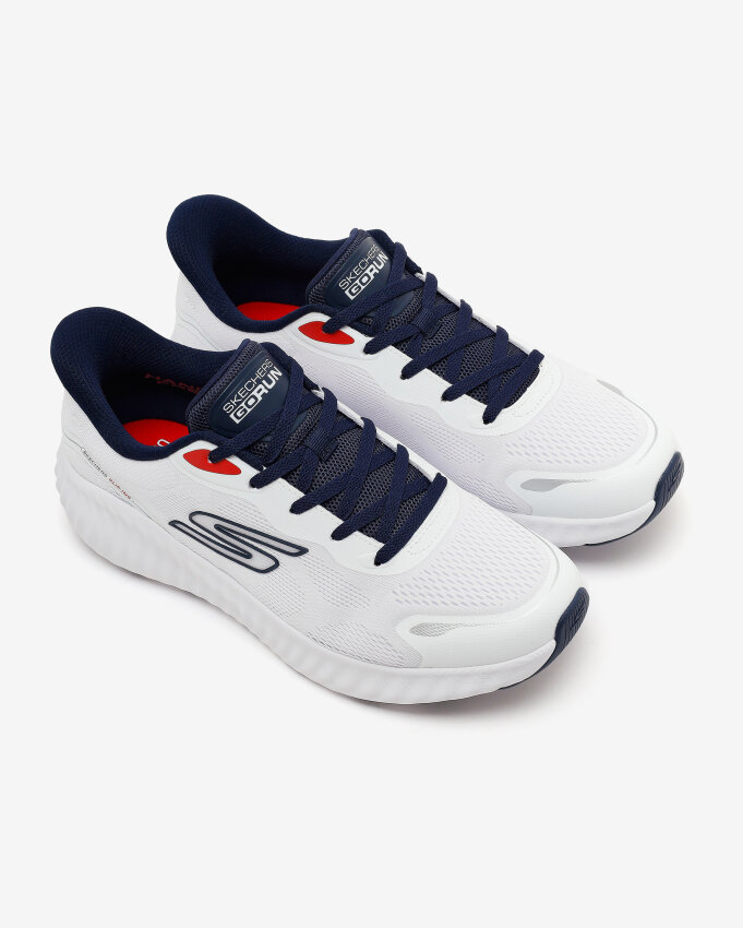 Skechers Go Run Now Beyaz Erkek Koşu Ayakkabısı - 4