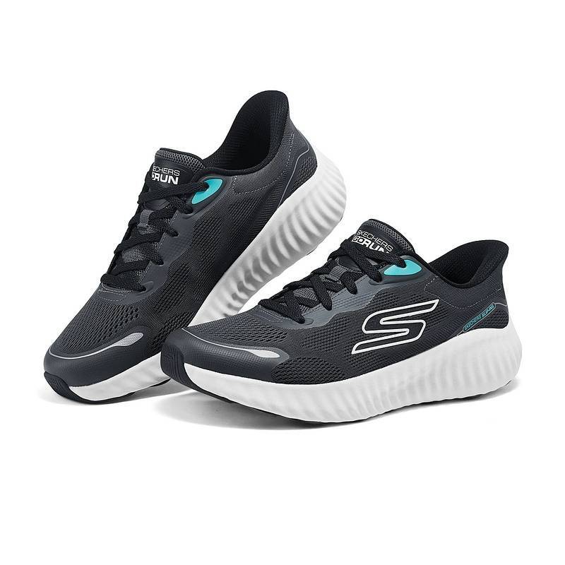 Skechers Go Run Now Regent Gri-Siyah Erkek Koşu Ayakkabısı - 4