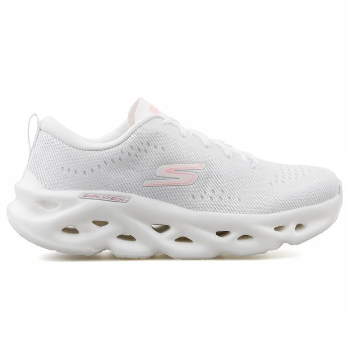 Skechers GO RUN SWIRL TECH BEYAZ Kadın Günlük Ayakkabı - 1