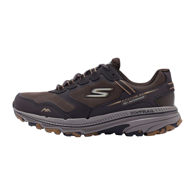 Skechers Go Run Trail Altitude 2.0 - Pine Ridge Kahverengi Erkek Outdoor Ayakkabı - Skechers