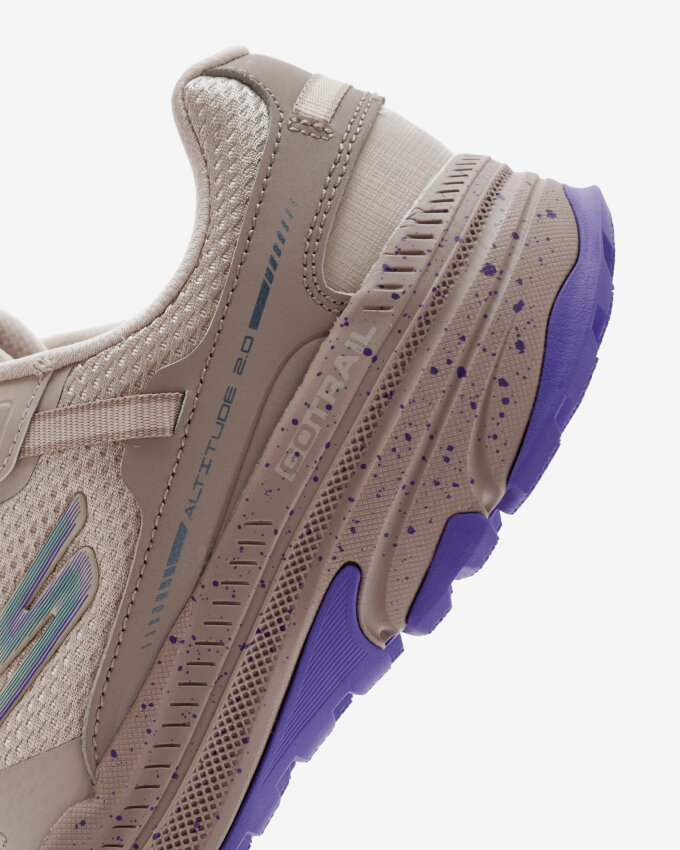 Skechers Go Run Trail Altitude 2.0 - Ravine Bej Kadın Koşu Ayakkabısı - 7