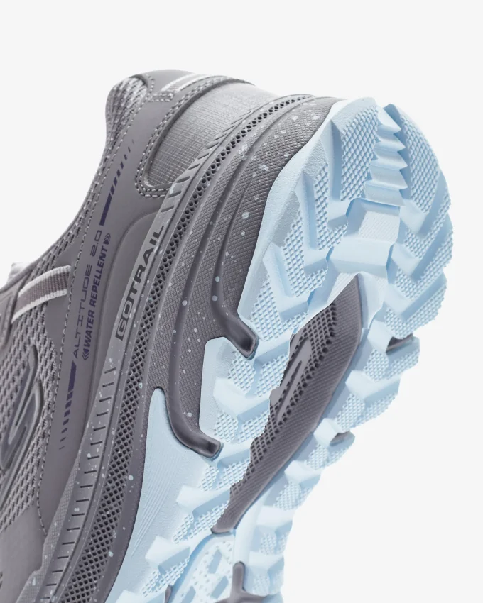 Skechers Go Run Trail Altitude 2.0 - Ravine Gri Kadın Koşu Ayakkabısı - 6