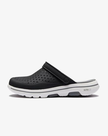Skechers GO WALK 5 - ASTONİSHED SİYAH Erkek Sandalet - 1