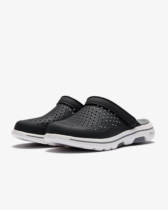 Skechers GO WALK 5 - ASTONİSHED SİYAH Erkek Sandalet - 4