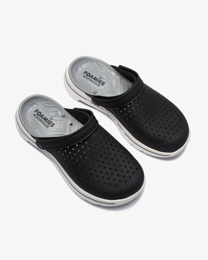 Skechers GO WALK 5 - ASTONİSHED SİYAH Erkek Sandalet - 7