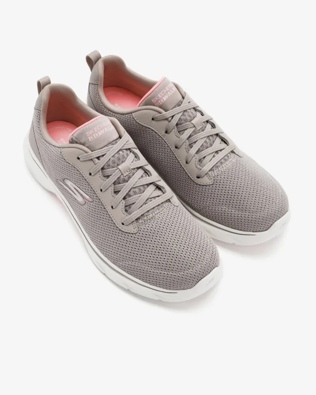 Skechers Go Walk 7 - Clear Path Bej Kadın Günlük Ayakkabı - 3