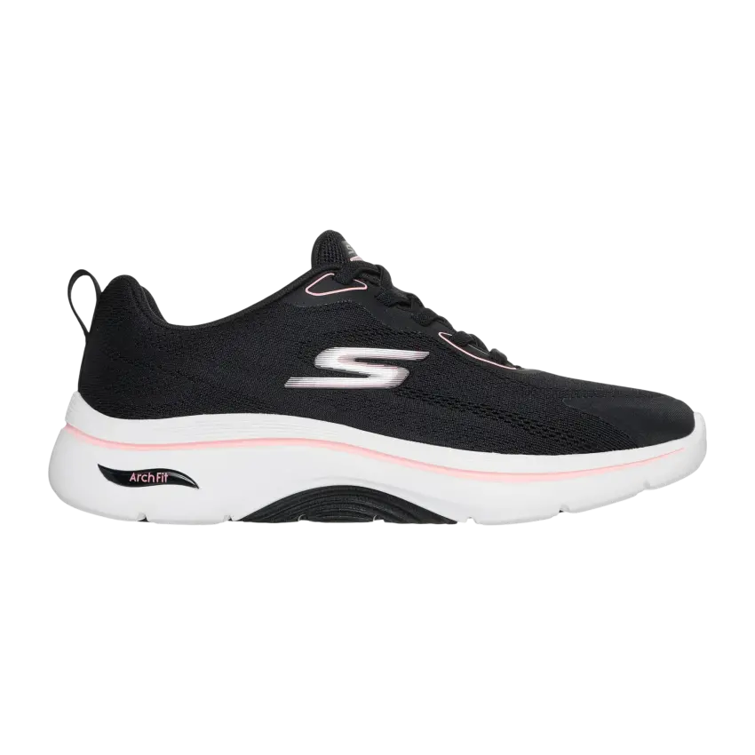 Skechers Go Walk Aarch Fit 2.0 Siyah Kadın Günlük Ayakkabı - 2