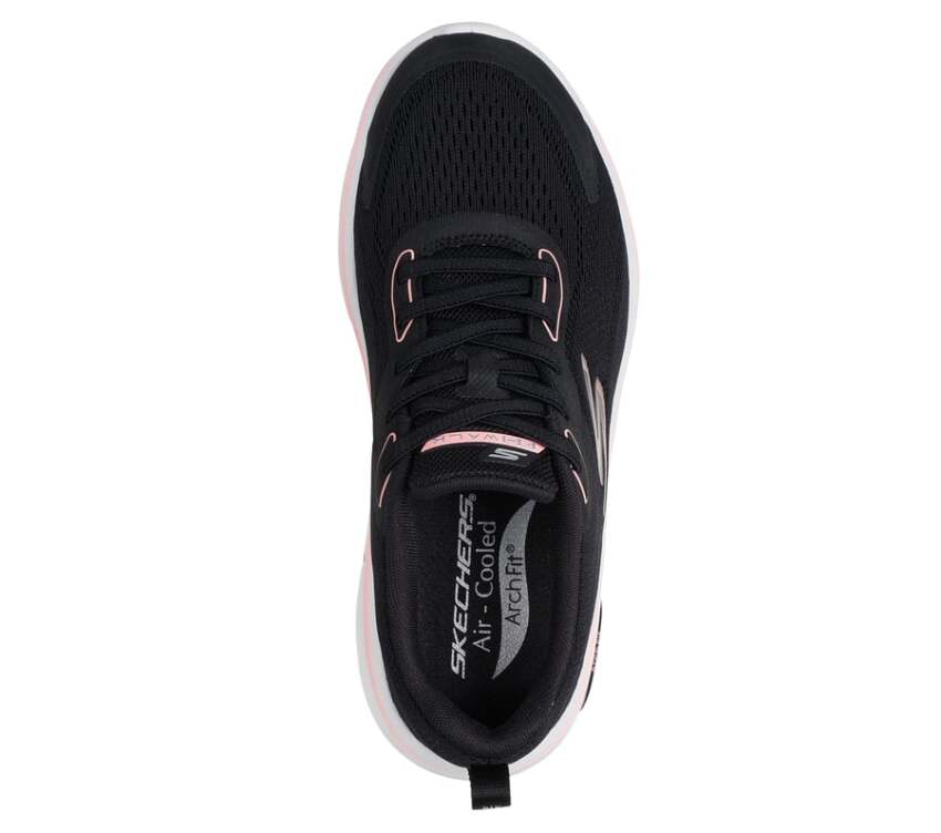 Skechers Go Walk Aarch Fit 2.0 Siyah Kadın Günlük Ayakkabı - 4