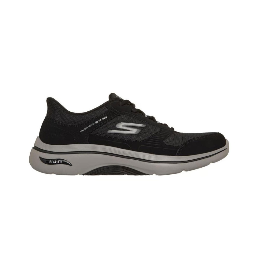 Skechers Go Walk Arach Fit 2.0 Seared Siyah Erkek Günlük Ayakkabı - 1