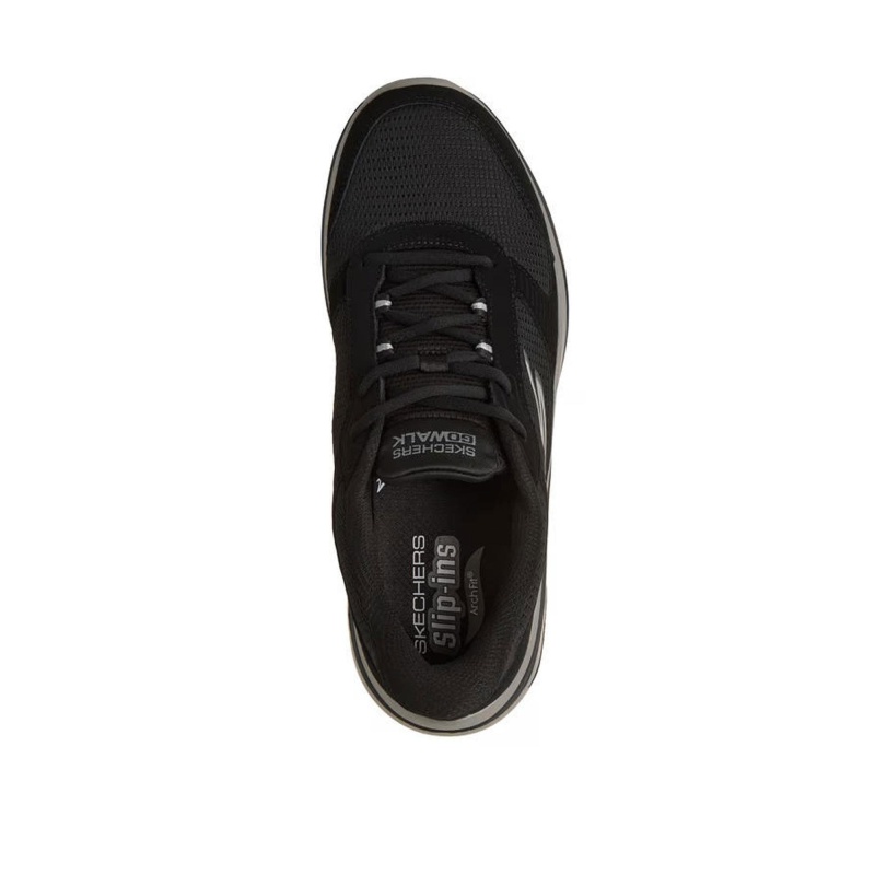 Skechers Go Walk Arach Fit 2.0 Seared Siyah Erkek Günlük Ayakkabı - 3