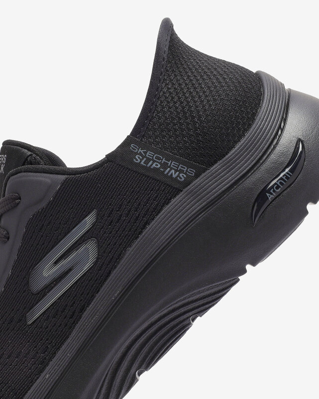 Skechers Go Walk Arch Fit 2.0 - Valencia Siyah Kadın Günlük Ayakkabı - 9