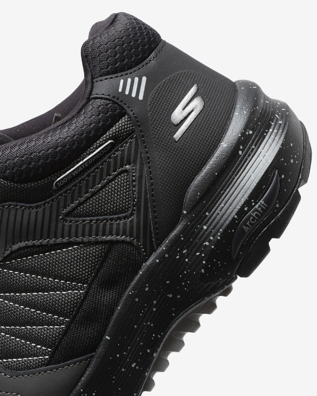 Skechers Go Walk Arch Fit Outdoor Siyah Erkek Outdoor Ayakkabı - 6