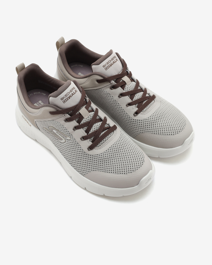 Skechers Go Walk Flex - Independent Bej Erkek Günlük Ayakkabı - 6