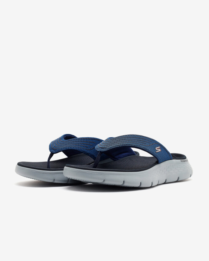 Skechers Go Walk Flex Sandal Lacivert Erkek Terlik - 4