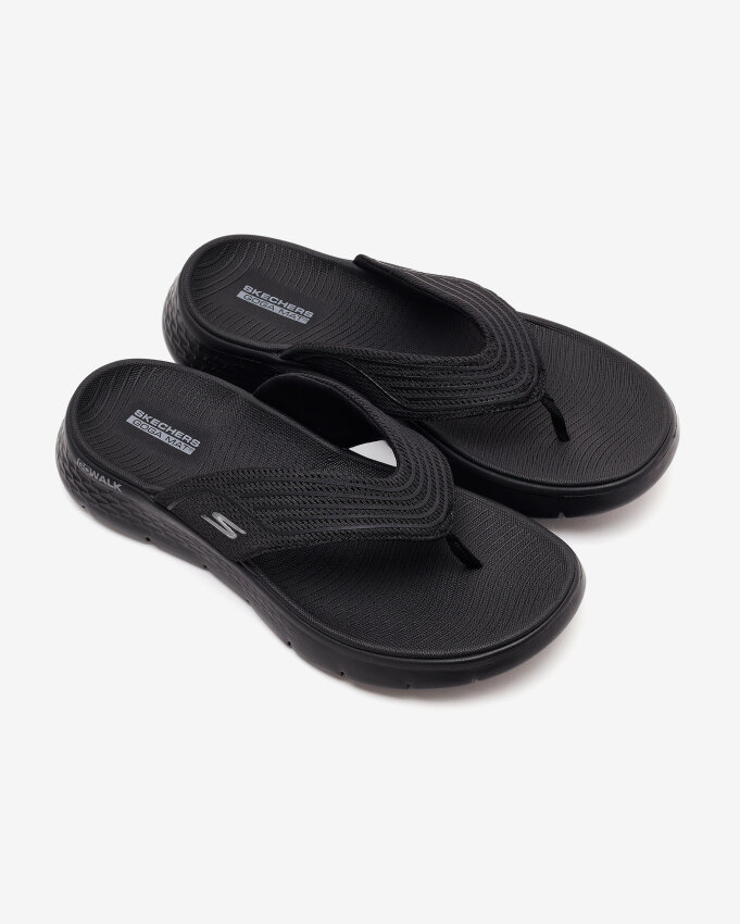 Skechers Go Walk Flex Sandal Siyah Erkek Terlik - 5