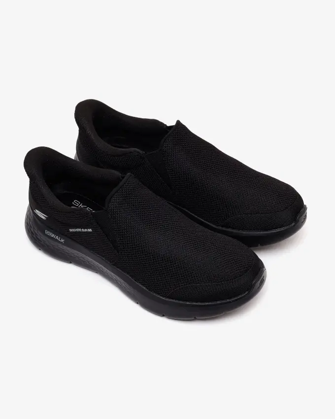 Skechers Go Walk Flex Siyah Erkek Günlük Ayakkabı - 4