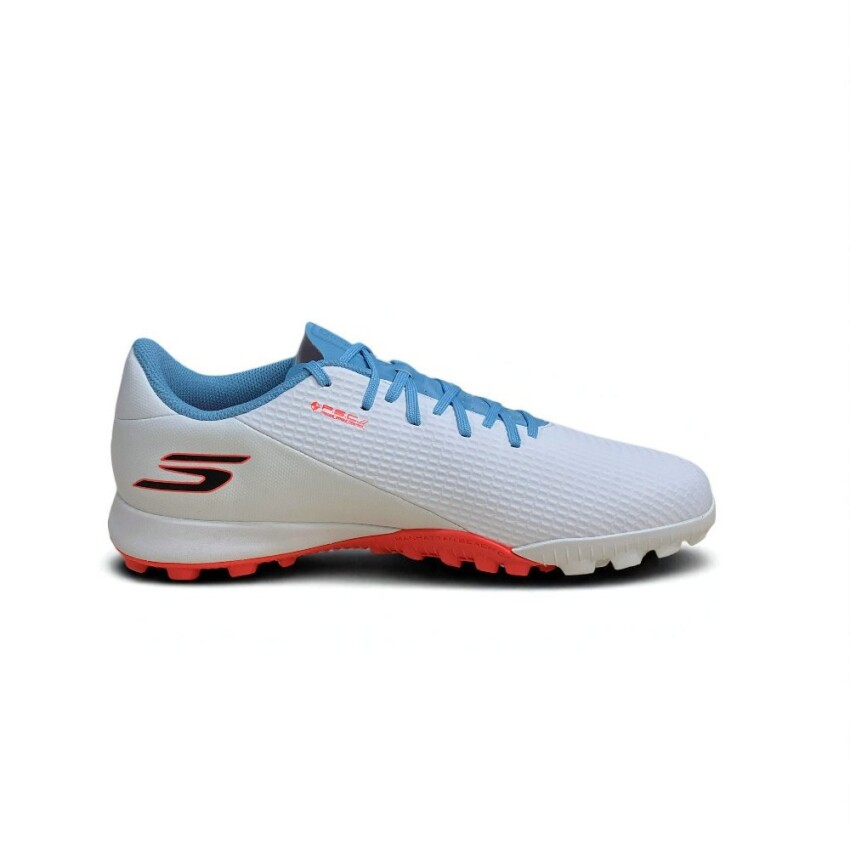 Skechers Gold TF Beyaz-Pembe Erkek Halı Saha Ayakkabısı - 1