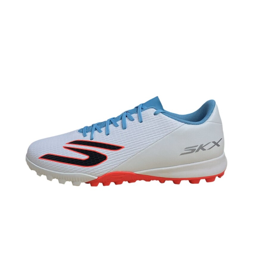 Skechers Gold TF Beyaz-Pembe Erkek Halı Saha Ayakkabısı - 3